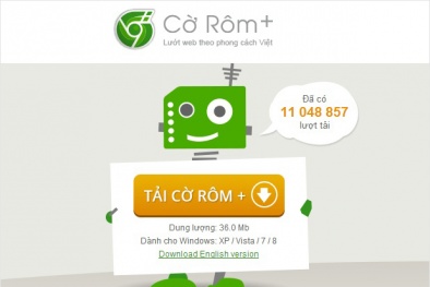 Trình duyệt Internet của Việt Nam vượt mốc 11 triệu lượt tải